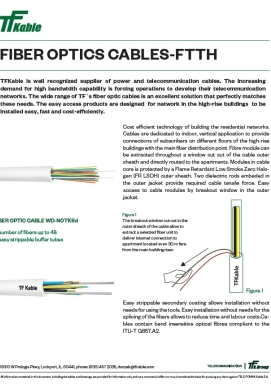 Fiber Optic Micro Cable