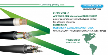 TFKable Group at POWER-GEN trade show, USA